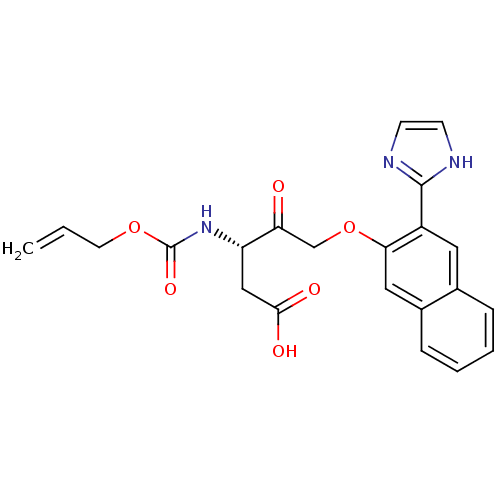 Chemical structure of BindingDB Monomer ID 50284744
