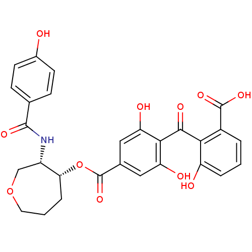 Chemical structure of BindingDB Monomer ID 50285233
