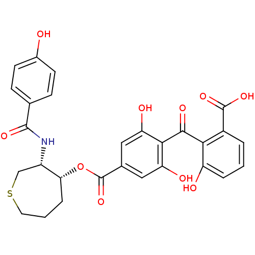Chemical structure of BindingDB Monomer ID 50285234