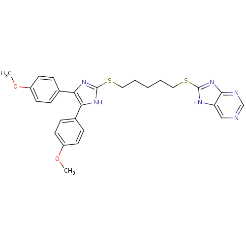 Chemical structure of BindingDB Monomer ID 50285437