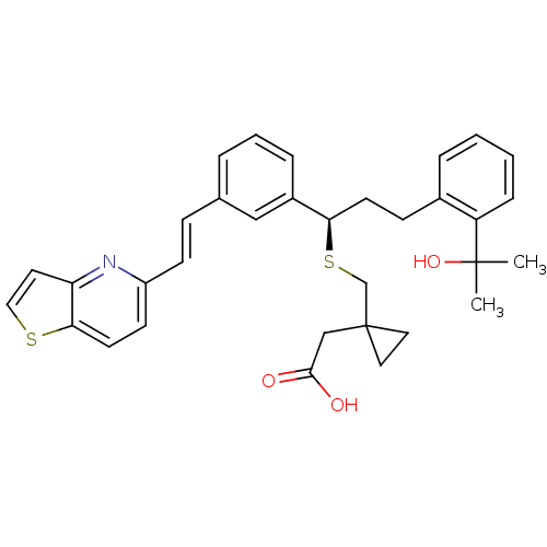 Chemical structure of BindingDB Monomer ID 50285684