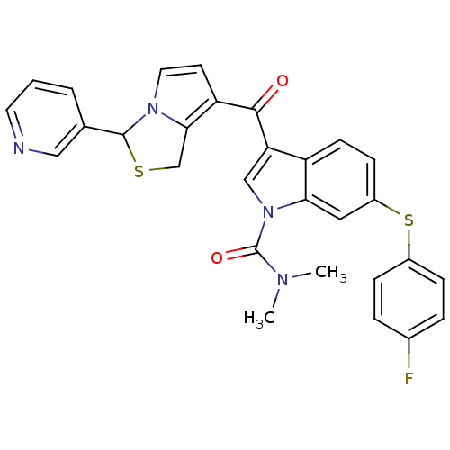 Chemical structure of BindingDB Monomer ID 50285984
