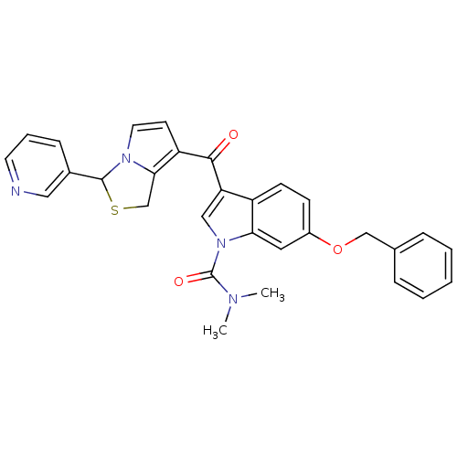 Chemical structure of BindingDB Monomer ID 50285989