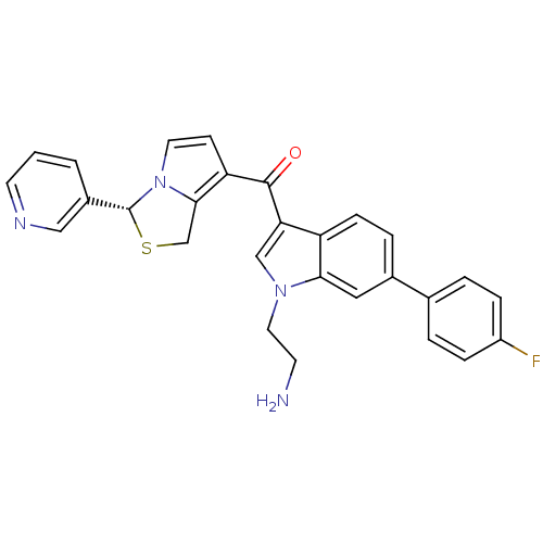 Chemical structure of BindingDB Monomer ID 50286016