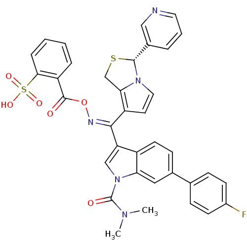 Chemical structure of BindingDB Monomer ID 50286029
