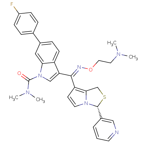 Chemical structure of BindingDB Monomer ID 50286036