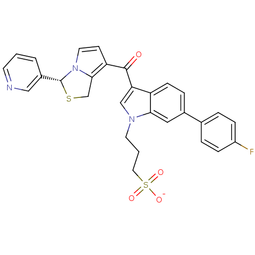 Chemical structure of BindingDB Monomer ID 50286039