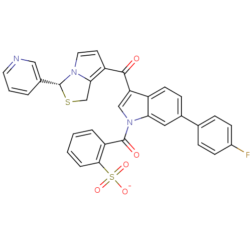 Chemical structure of BindingDB Monomer ID 50286045
