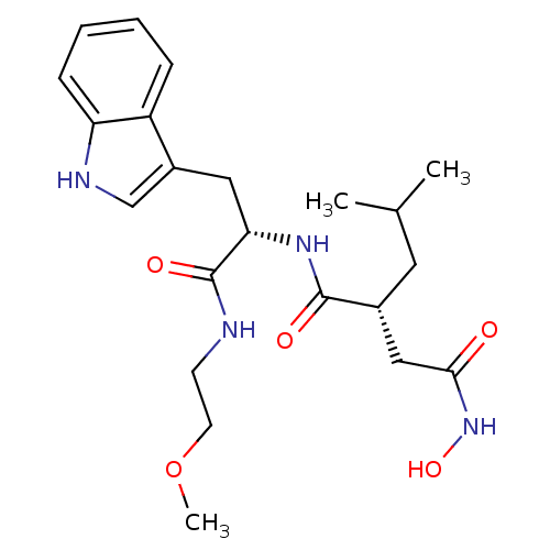 Chemical structure of BindingDB Monomer ID 50286336