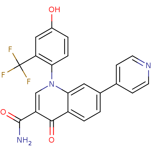 Chemical structure of BindingDB Monomer ID 50286438