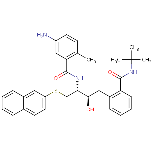 Chemical structure of BindingDB Monomer ID 50286701