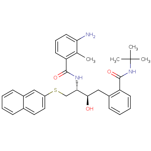 Chemical structure of BindingDB Monomer ID 50286702