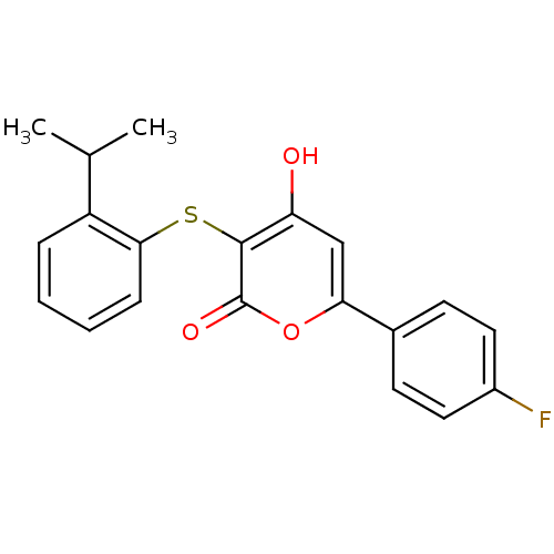 Chemical structure of BindingDB Monomer ID 50286981