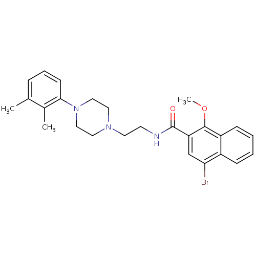 Chemical structure of BindingDB Monomer ID 50287163