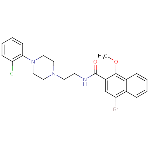 Chemical structure of BindingDB Monomer ID 50287176