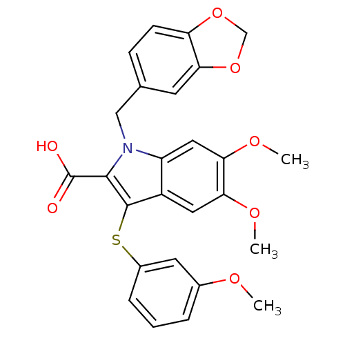 Chemical structure of BindingDB Monomer ID 50287186