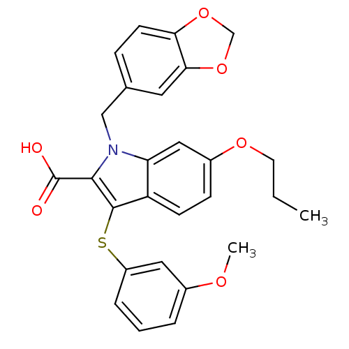 Chemical structure of BindingDB Monomer ID 50287192