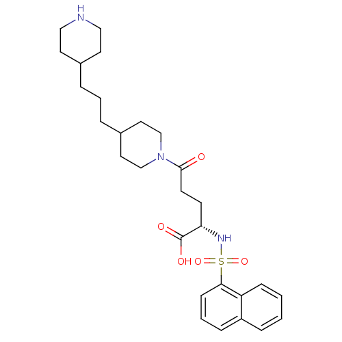 Chemical structure of BindingDB Monomer ID 50287222