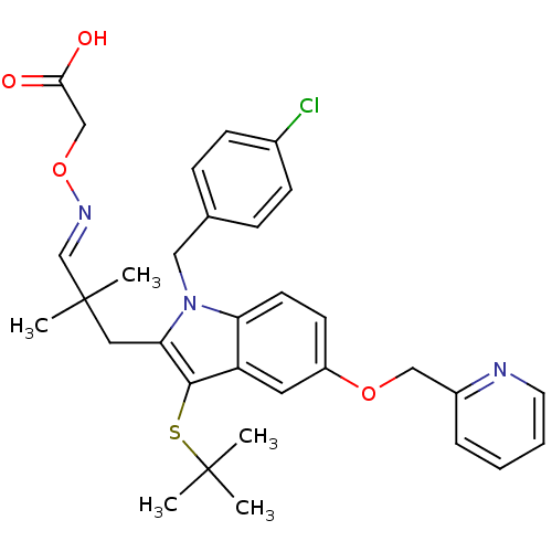 Chemical structure of BindingDB Monomer ID 50287328