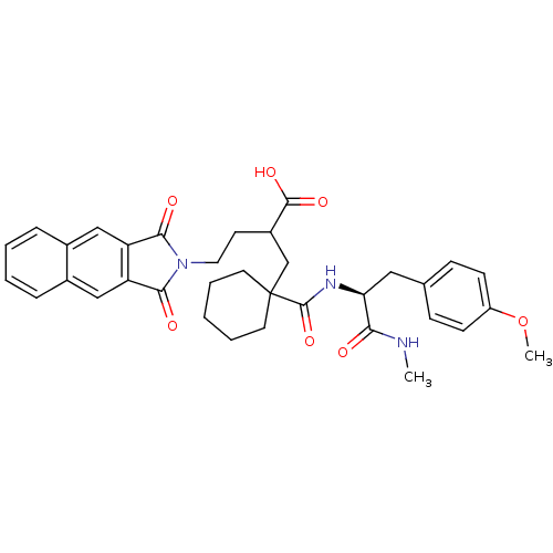 Chemical structure of BindingDB Monomer ID 50287502