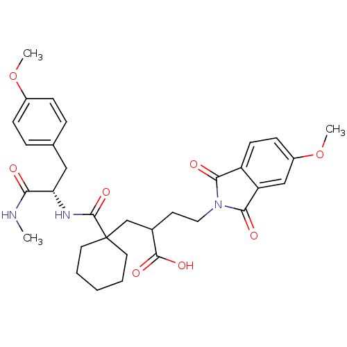 Chemical structure of BindingDB Monomer ID 50287507