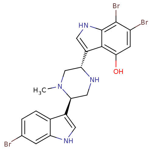 Chemical structure of BindingDB Monomer ID 50287720