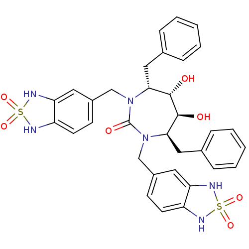Chemical structure of BindingDB Monomer ID 50288434