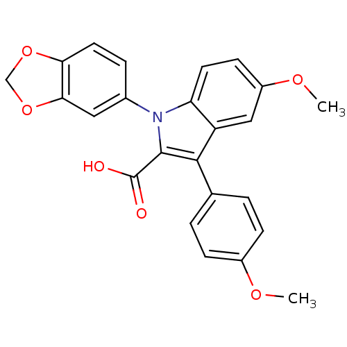 Chemical structure of BindingDB Monomer ID 50289238