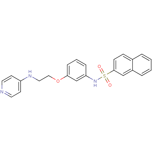 Chemical structure of BindingDB Monomer ID 50289381