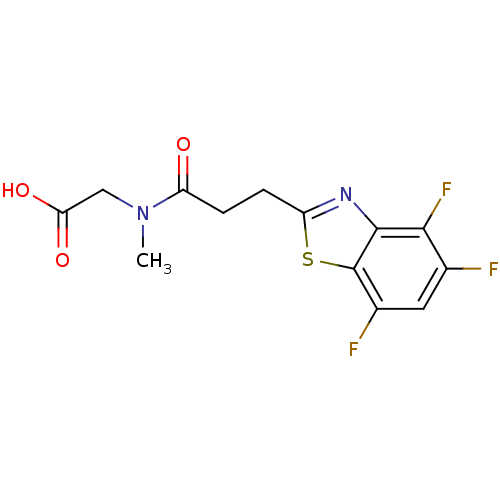 Chemical structure of BindingDB Monomer ID 50289623