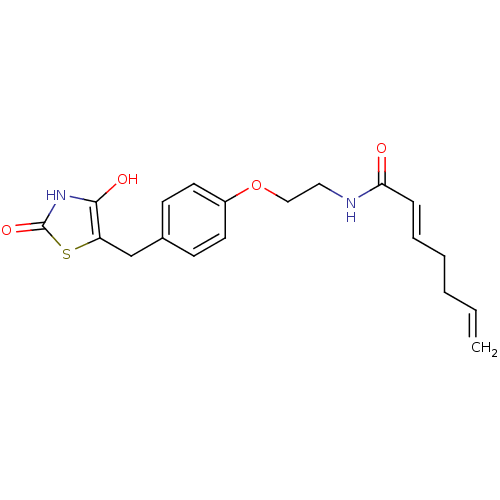 Chemical structure of BindingDB Monomer ID 50290268