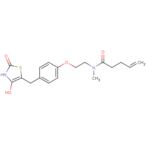 Chemical structure of BindingDB Monomer ID 50290274