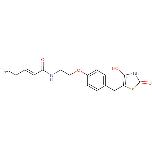 Chemical structure of BindingDB Monomer ID 50290277