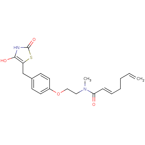Chemical structure of BindingDB Monomer ID 50290280