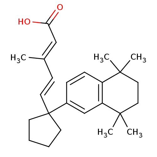 Chemical structure of BindingDB Monomer ID 50290661