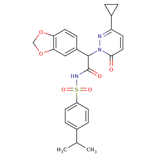 Chemical structure of BindingDB Monomer ID 50290945
