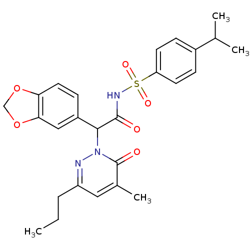 Chemical structure of BindingDB Monomer ID 50290951