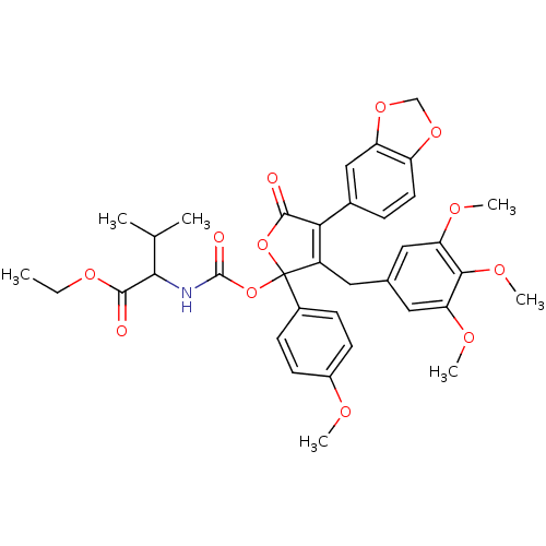 Chemical structure of BindingDB Monomer ID 50290984