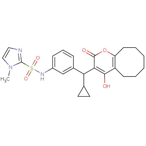 Chemical structure of BindingDB Monomer ID 50291063