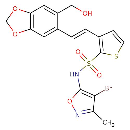 Chemical structure of BindingDB Monomer ID 50291484
