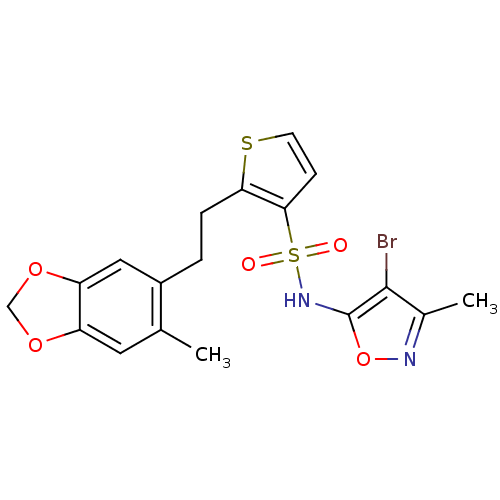 Chemical structure of BindingDB Monomer ID 50291486
