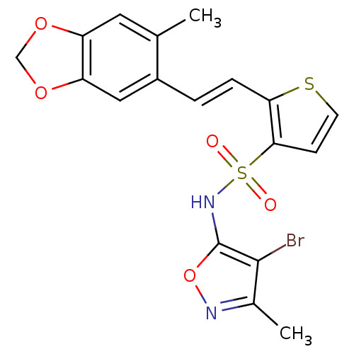 Chemical structure of BindingDB Monomer ID 50291488