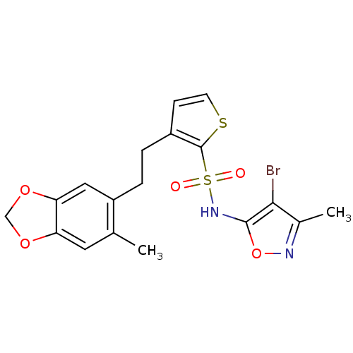 Chemical structure of BindingDB Monomer ID 50291500