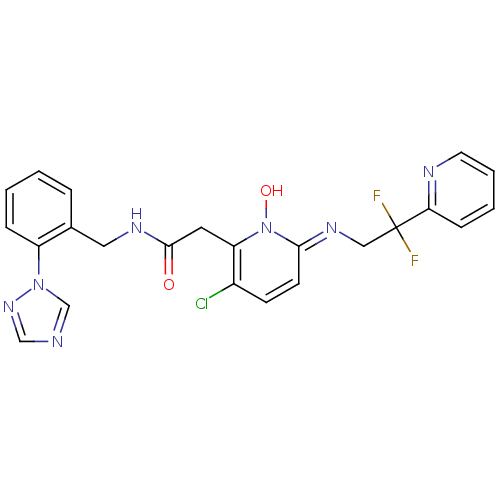 Chemical structure of BindingDB Monomer ID 50292182