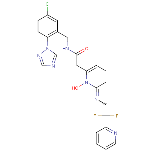 Chemical structure of BindingDB Monomer ID 50292197