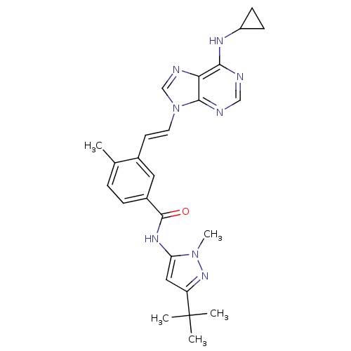 Chemical structure of BindingDB Monomer ID 50294009