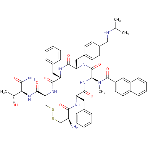 Chemical structure of BindingDB Monomer ID 50294252