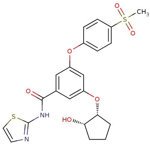 Chemical structure of BindingDB Monomer ID 50294852
