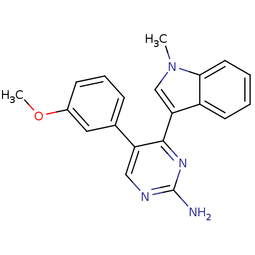 Chemical structure of BindingDB Monomer ID 50295882