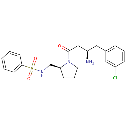 Chemical structure of BindingDB Monomer ID 50296135